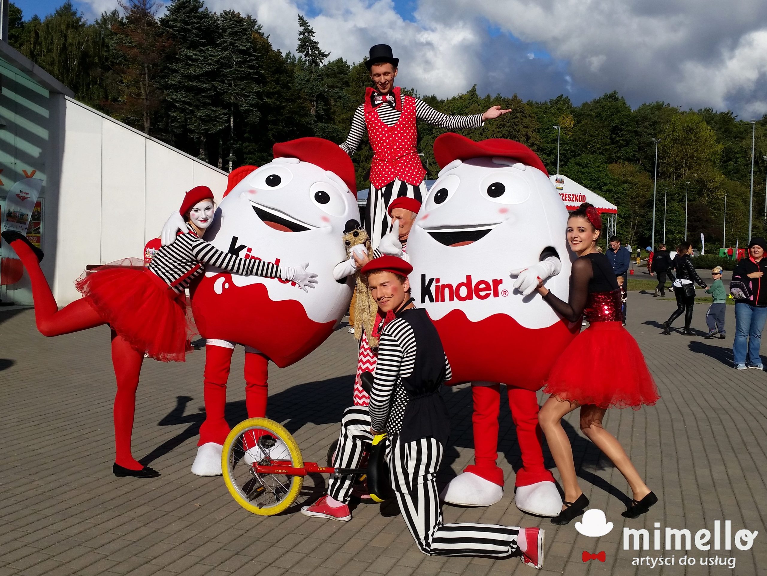 Festyn z okazji promocji Minionków w Kinder Niespodziance - Mimello Gdynia