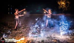 Impreza firmowa w stylu Pirackim - Mimowie Fireshow Konin