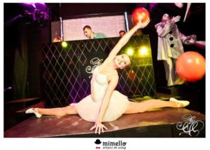 Mimello Carnival Circus Party w The EVE – Mimowie Żongler Warszawa Baletnica