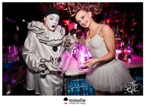 Mimello Carnival Circus Party w The EVE – Mimowie Żongler Warszawa Baletnica