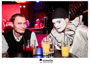 Mimello Carnival Circus Party w The EVE – Mimowie Żongler Warszawa Baletnica