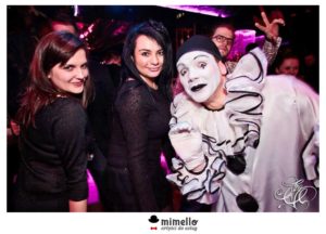 Mimello Carnival Circus Party w The EVE – Mimowie Żongler Warszawa Baletnica