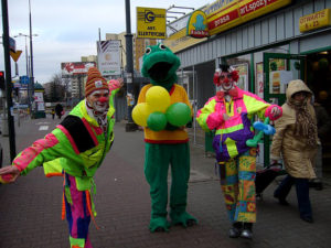 Otwarcie sklepu Żabka – Klown Warszawa